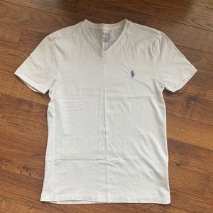 Polo Ralph Lauren Custom Fit Small V Neck Shirt